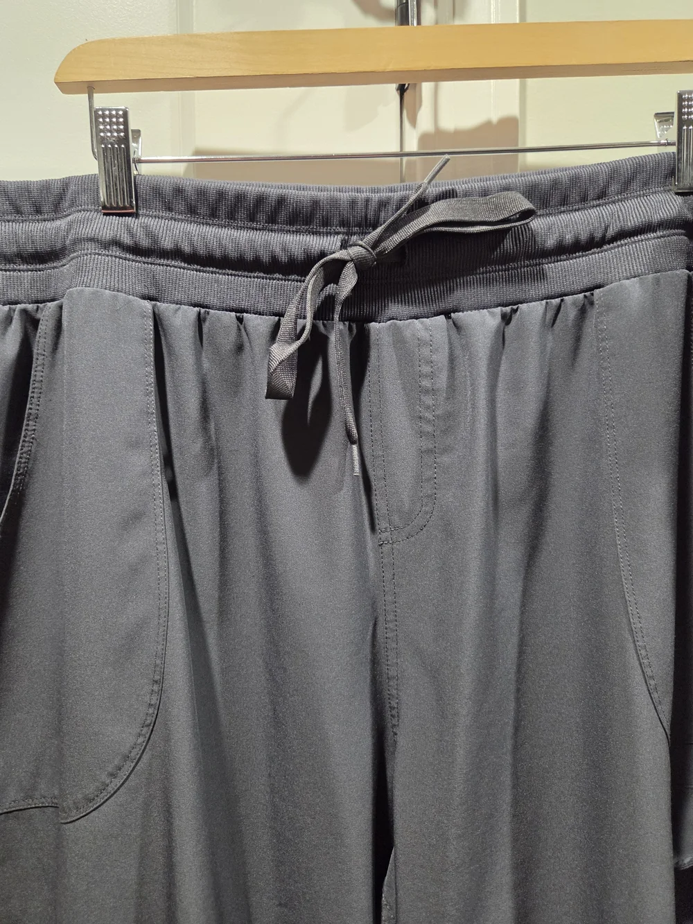 RBX Women's Grey Drawstring Jogger Pants 3x With Pockets